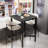 Gervin 41.4" Sintered Stone Bistro Height Dining Table-505619569