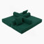 Canapé pliable et compressible avec structure en métal robuste pour les petits espaces, alliant design moderne et polyvalence pour les espaces de loisirs personnalisés.-1464573797