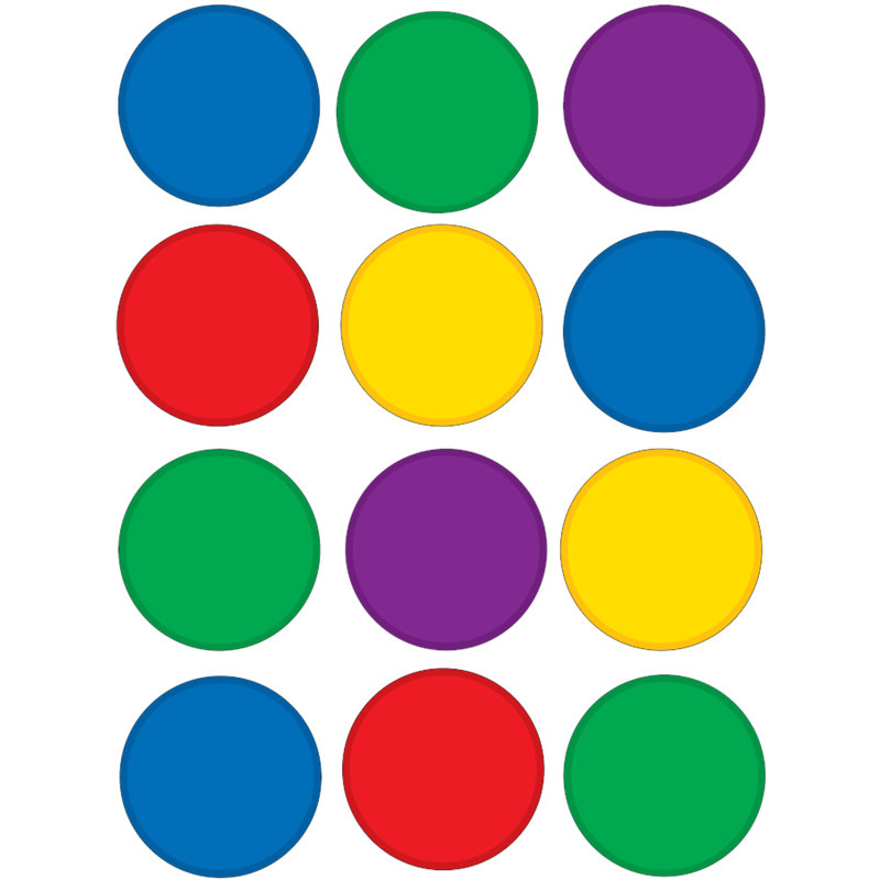 Mini-cercles colorés, ressources créées par l'enseignant