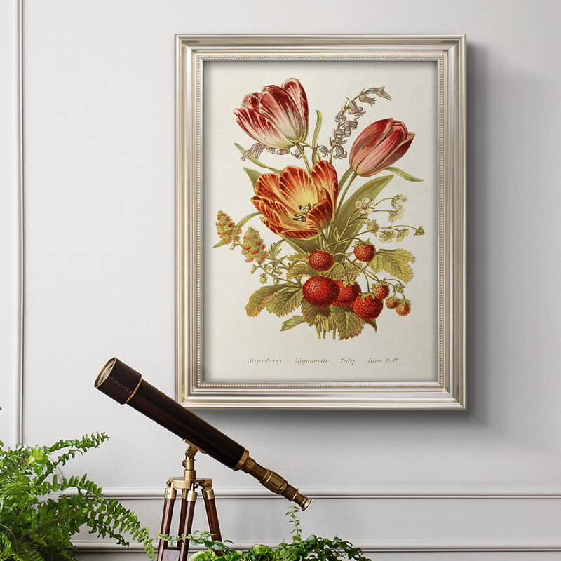 Antique Bouquet - Reproduction de photo sur toile simple, L 29 po x H 41 po