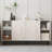 Console Table with 4 Legs,2 Cabinets