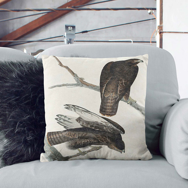 Square Throw Cushion, 40cm H x 40cm W x 15cm D