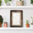 Black Beveled Picture Frame