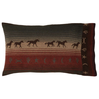 Wooded River Mustang Canyon III Pillow Sham - Standard
