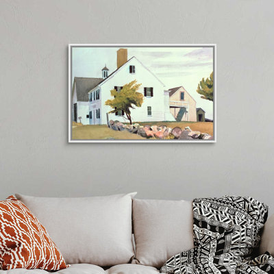 " House At Essex, Massachusetts " by Edward Hopper