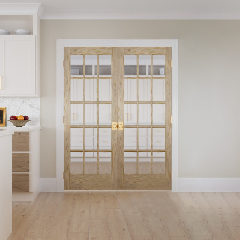 Portes françaises en verre, 72 po x 80 po