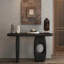Console simple de style moderne noir-1862641729