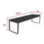 Bellevie Aluminum Outdoor Bench-86001790
