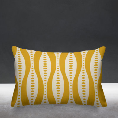 Claiborn Outdoor Reversible Throw Pillow