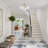 5-light Flush Mount Ceiling Light Hallway Light Fixtures Semi Flush Mount Chandelier