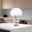 17" H Feather Crystal Table Lamp With Led Bulbs-791667979