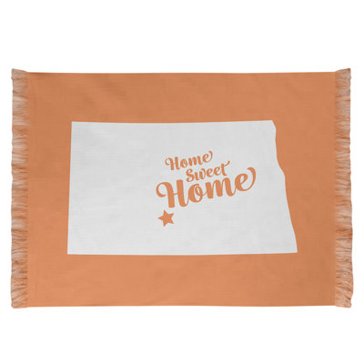 Tapis de zone orange bismarck home
