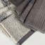 Ensemble de 3 serviettes Kreager 500 g/m² 100 % coton à séchage rapide, motifs marbrés et unis-133793346-136344133