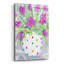 «Polka Dot Mauve» par Estelle Grengs, art mural en verre acrylique, 16 po x 24 po-214990538