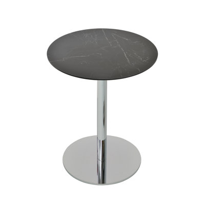 Tango Ceramic Counter & Bar Height Pedestal Table