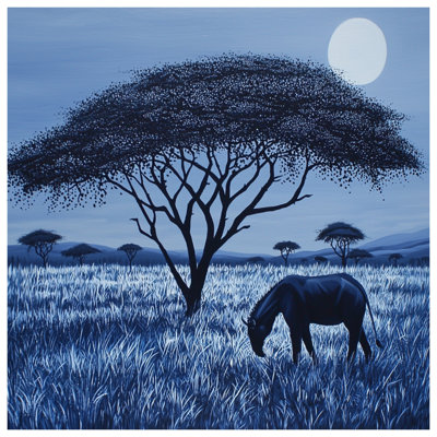 Couvre-lit bleu Savanna Landscape Bedding