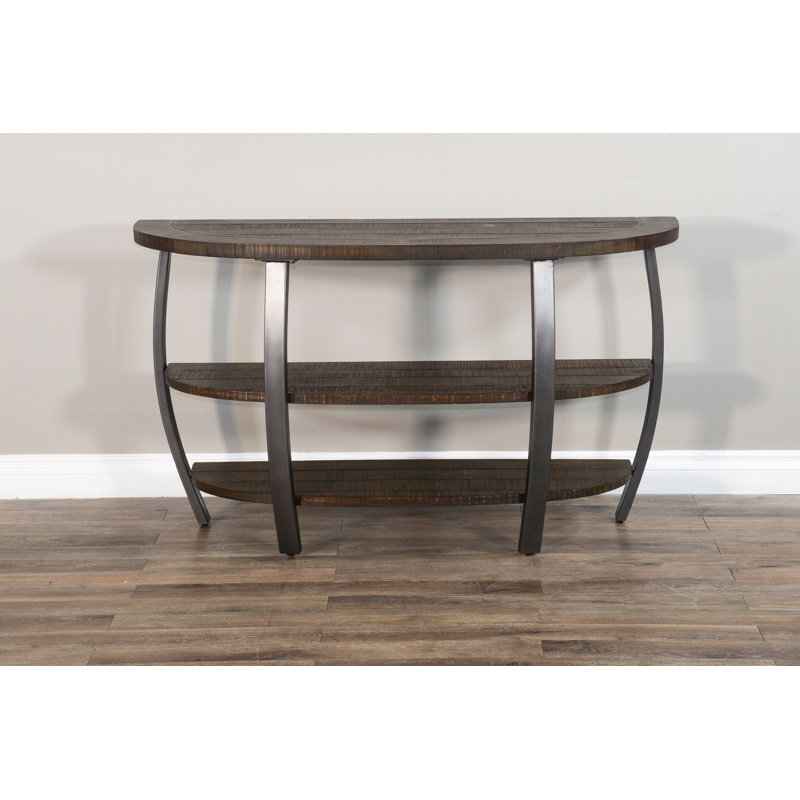 Bridgecliff 52'' Solid Wood Top Console Table