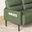 Imelda 83" Faux Leather Square Arm Sofa-339598375
