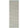 Doleman Hand Woven Jute/Cotton Striped Rug in Gray