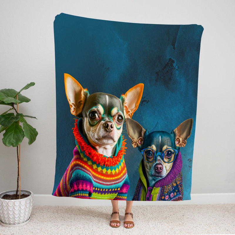 Throw Blanket, 50" W x 60" L