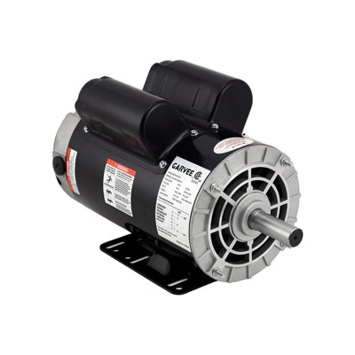 Moteur à compresseur d'air 5HP - cadre 230V 56, cadre 3450 tr / min, arbre à clé 7/8 po, double CW / CCW, ultra silencieux