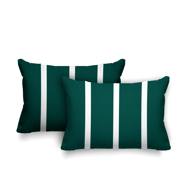 Coussin intérieur / extérieur Tripo, Émeraude
