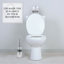 Porte-brosse de toilette en nickel brossé 14 po
