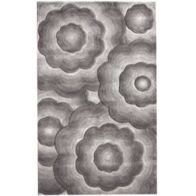 Erardo Wool Floral Indoor Rug
