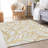 Neysa Washable Floral Indoor / Outdoor Rug-1036283795