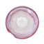 Bain d'oiseaux de jardin, céramique, motif dégradé de rose, ombre fonctionnelle et décorative, jardin en céramique, patio, style contemporain, attire les oiseaux