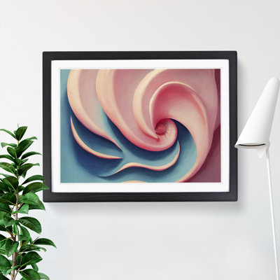 Seashell Vol.2 Abstract - Single Picture Frame Painting