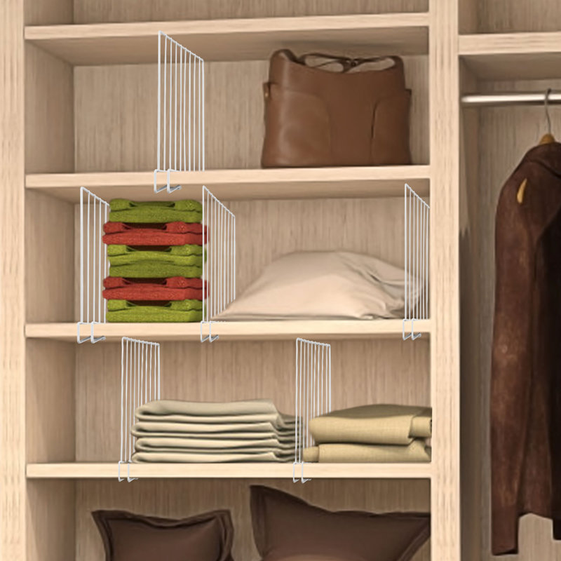 Kison Shelf Dividers, White