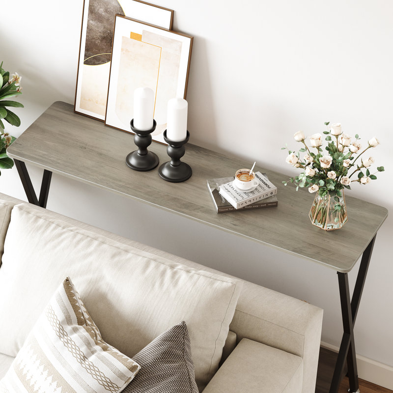 104.9cm Console Table, Grey