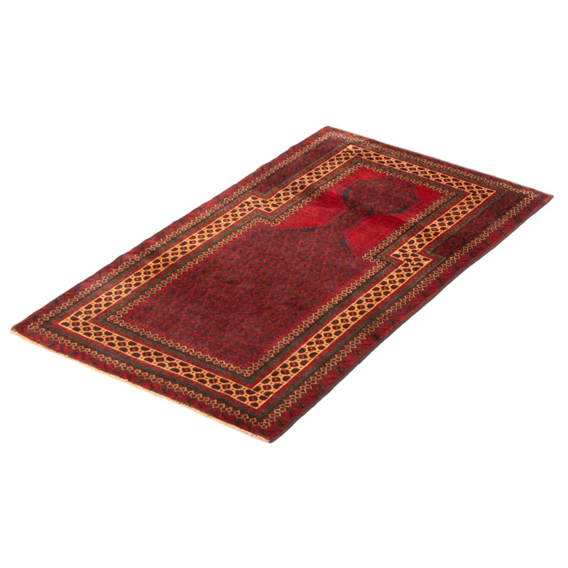 Teimani Red Rug 2'9" x 4'10"