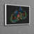 Gold Floater Framed