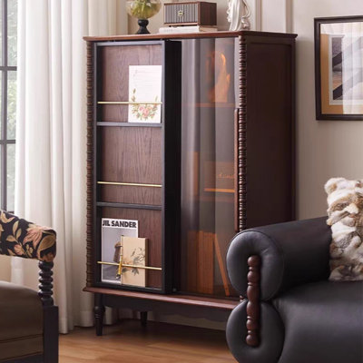 French style vintage and romantic bookcase