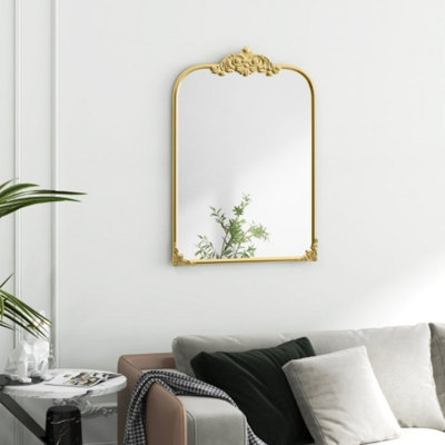 Glass Rectangle Wall Makeup / Shaving Mirror