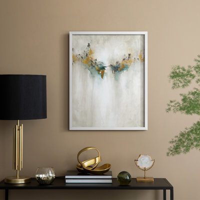 ReposePaintingonWrappedCanvas Framed Print - Solid Wood