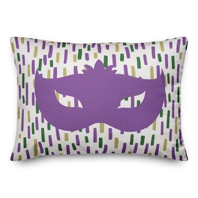Coussin Mardi Gras