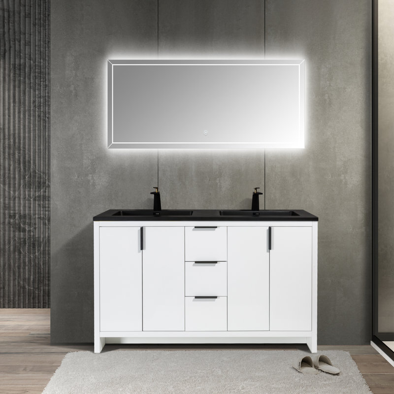 Meuble-lavabo simple 60 po Porty
