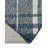 Tereon Plaid Machine Made Power Loom Polypropylene Plastic Indoor/Outdoor Area Rug in Blue/White-83713273