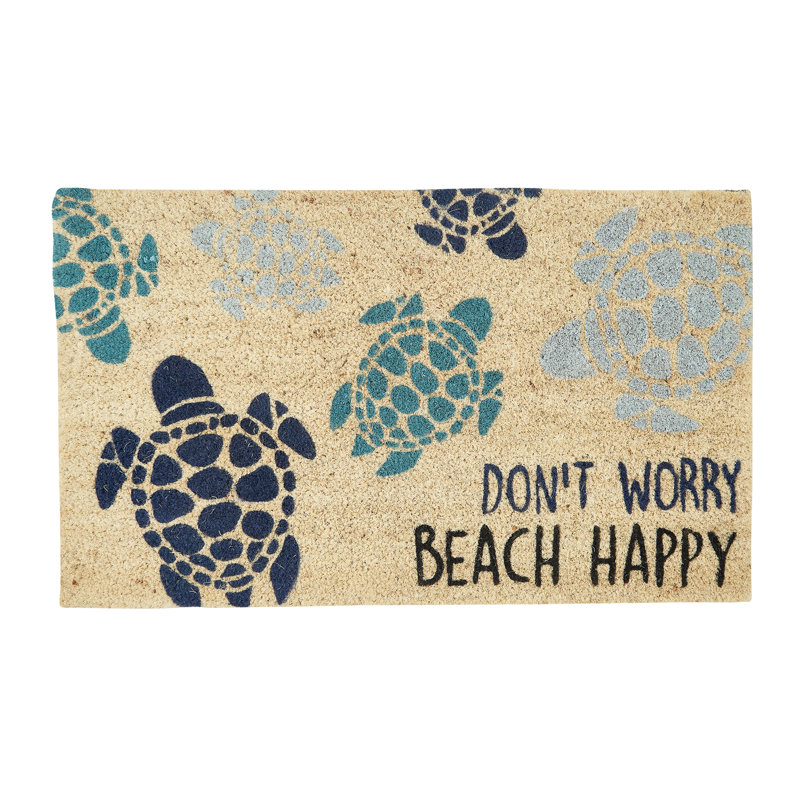  Paillasson Don't Wayez Beach Happy Sea Turtle