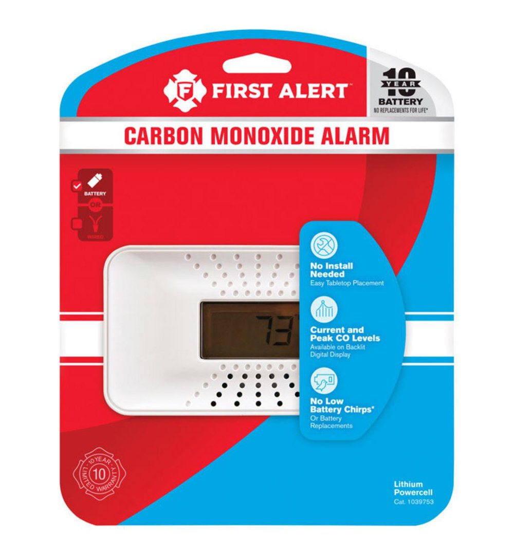 First Alert Wall Mounted Carbon Monoxide Detector First Alert