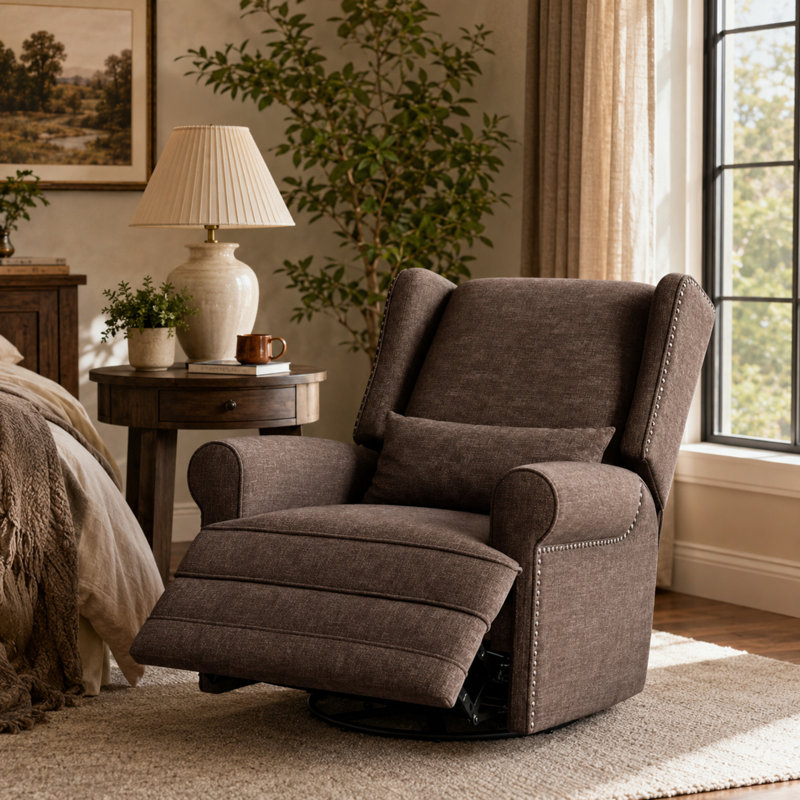 Fauteuil inclinable et pivotant 34,25 po