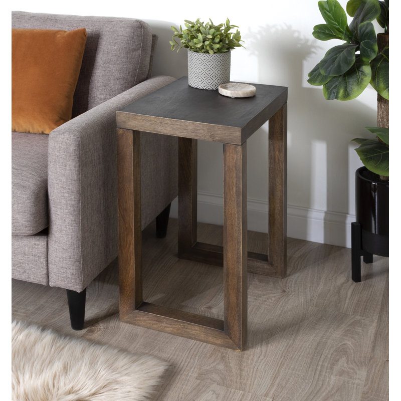 Table de bout en bois massif Beulah