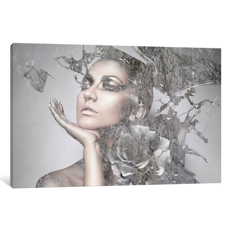 « cool grey », reproduction d’impression sur toile, H 12 po x l 18 po x P 1,5 po