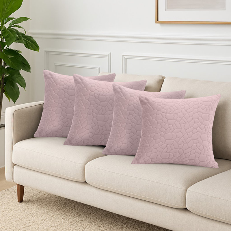 Square Cushion, Pink