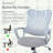 Ergonomic Mesh Task Chair with Adjustable Height and Swivel Base-515564371-515564372