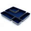 2.2'' H x 13.6'' W x 9.6'' D Office Drawer Organizer-55922498