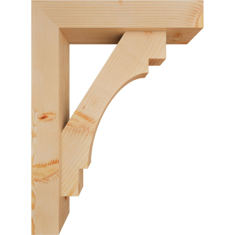 Support Merced Block avec support décalé, 30 x 22, Sapin Douglas de l 5 1/2 po (lisse)